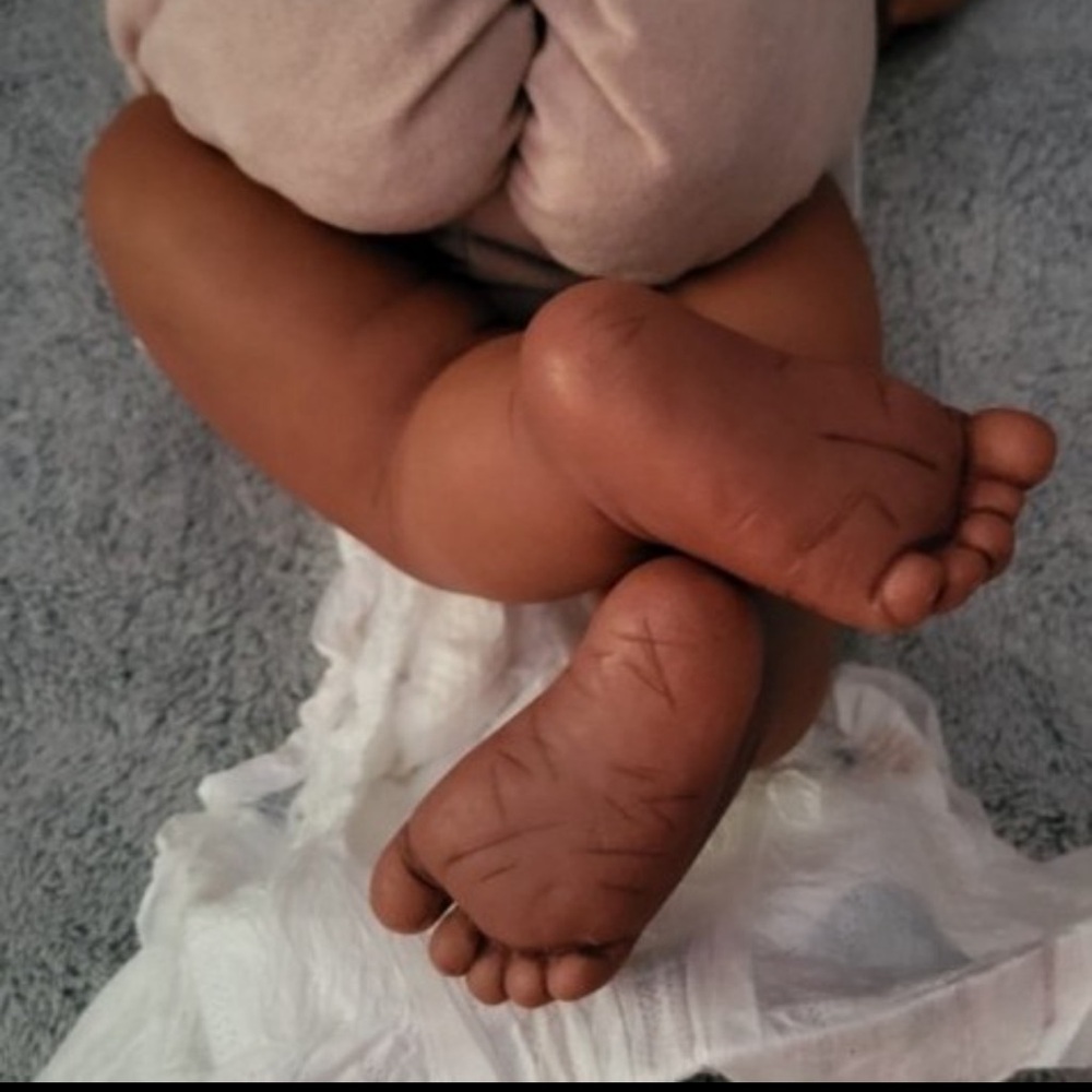Handmade authentic high end Reborn Realborn doll Cecily by the late Adrie Stoete - Picture 11 of 13